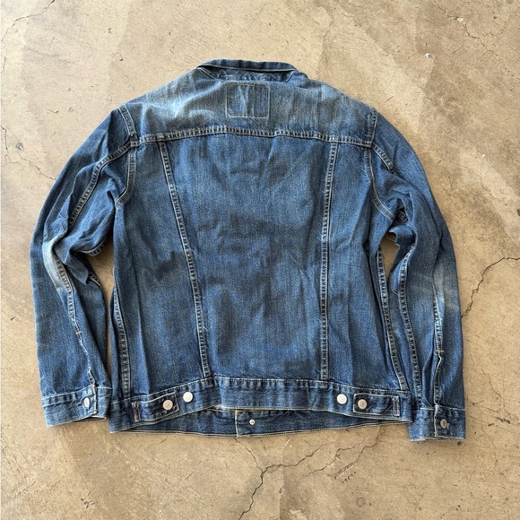 Levi's Classic Blue Denim Jacket Size L - Picture 3 of 3